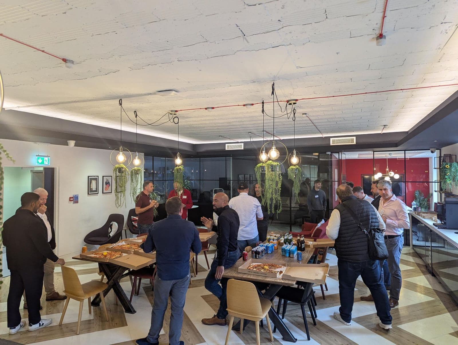 Networking at a London Cloud Leaders event