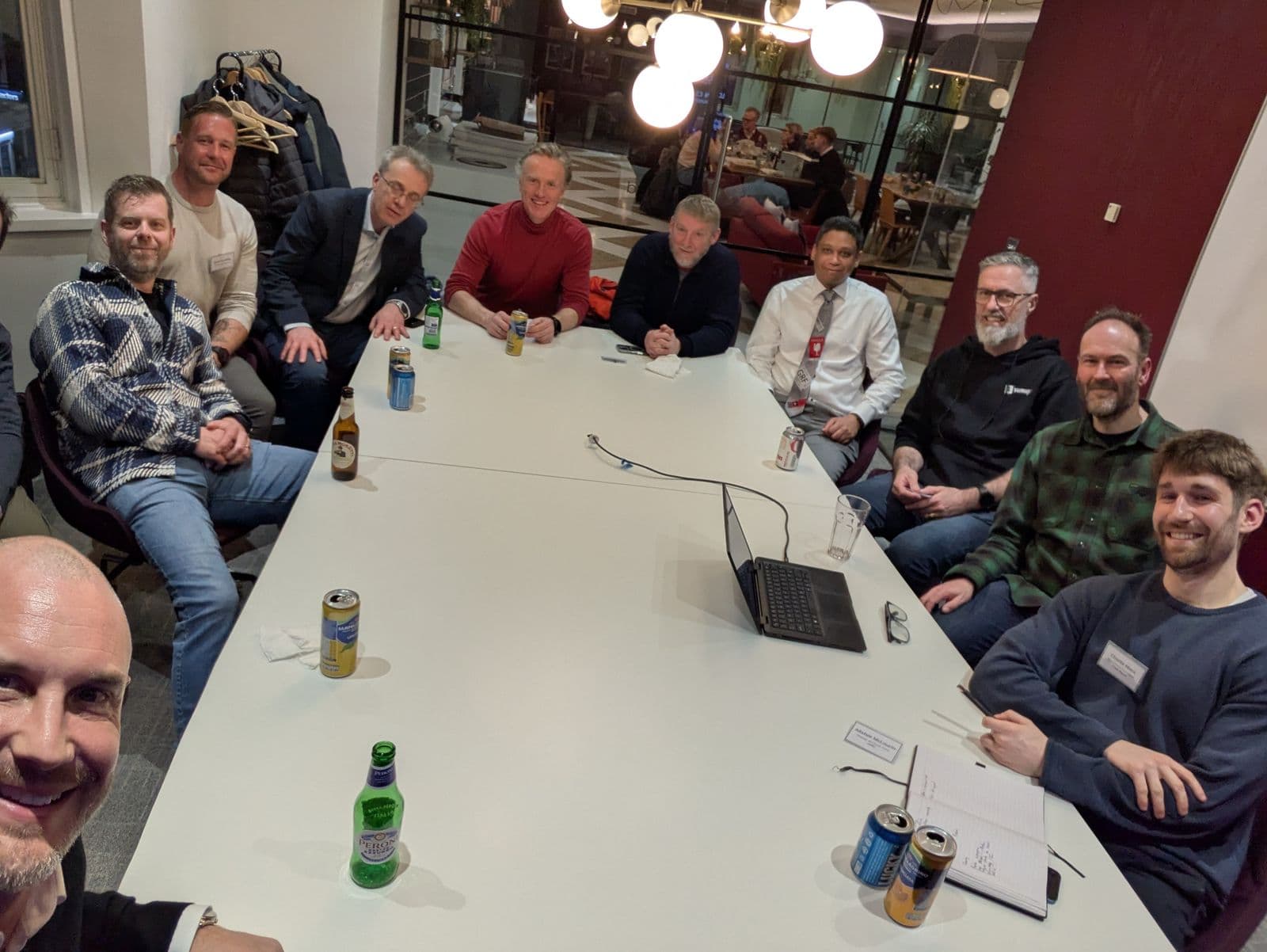 Discussion at a London Cloud Leaders event